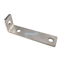 304 Stainless Steel L-Type Fixed Bracket Clamp for Antenna Mounting