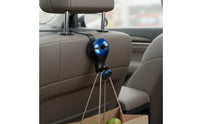 Multifunctional Headrest Hanger Hook Non-Slip Design 2 in 1 Car Seatback Hook Heavy Duty Back Phone Holder for Ride Hailing Drivers, Road Trips