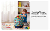 Cartoon creature Storage Basket Large Capacity Patterned textile Basket Lightweight