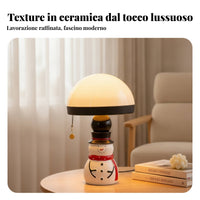Decorative Pull Cord Home Lighting Snowman Night Light