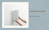 Waterproof wall speaker for home
