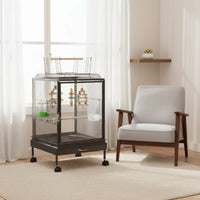Clear Acrylic Bird Enclosure Transparent Clear Bird Enclosure Sturdy