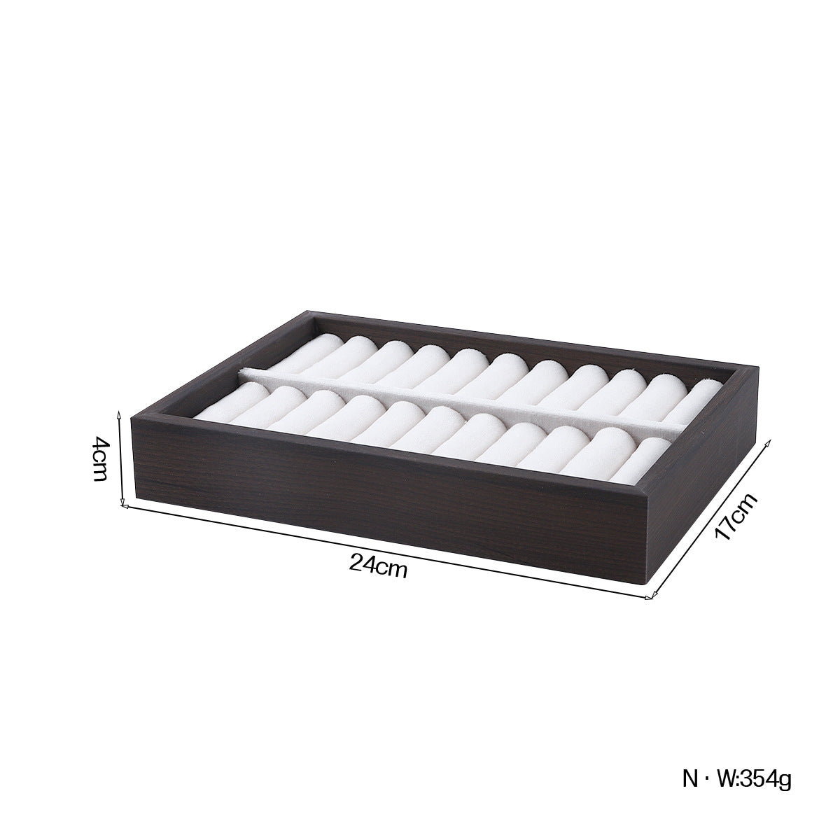 Black Pear Beige / Ring Tray