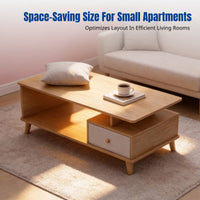 Small Apartment Tea Table, Nordic Coffee Table, Modern Minimalist, Living Room, Storage, Sofa Side Table
