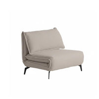 Transformable Armchair Bed Foldable Design Single Folding Lounger Bed Space-Saving Easy Assembly for Apartment Dwellers