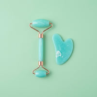 Resin Face Massage Roller and Set, Double Ended Facial Eye Neck Lifting Tools for Skincare Lovers Women
