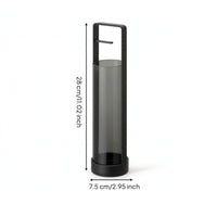Incense Burner with Glass Cup Modern Vertical Incense Holder Minimalist for Home
