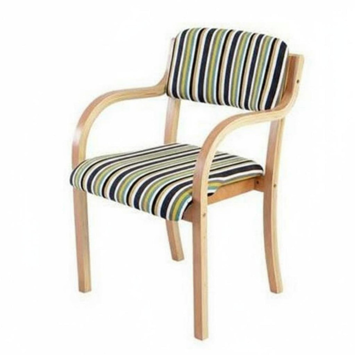 Wooden Armchair with supportrest sturdy Wood Armchair with Wooden Legs support supporting