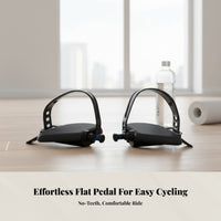 Universal Exercise Bike Pedal, Rotating Bike Foot Pedal Accessories, Gym Compatible Replacement