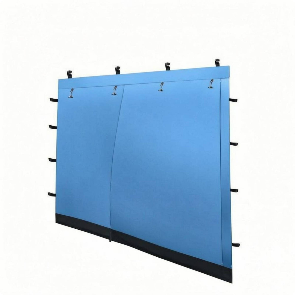 Double Layer Side Panel Skirted Tent Side Curtain Reinforced Bottom Border