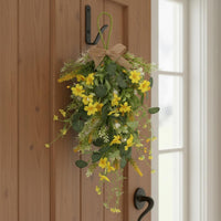 Artificial Blossom Teardrop Swag Lifelike Flowers for Wedding, Party