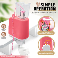 新款电动编绳器家用手工编绳机编织项链饰品编织器工具绕线器工具.