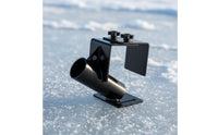 Sled Mount Rod Holder Construction Sled Mount Pole Holder Weather Resistant Clamp-on Fishing Pole Stand for Anglers