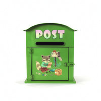 Mailbox with Lock Decorative Locking Mail Box Secure for Porch, Homeowners