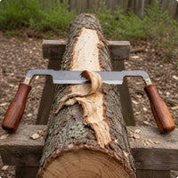 Woodworking Draw Angled Ends Draw Shave Wooden Handles for Woodshop
