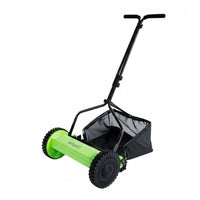 Push Lawn Mower Lightweight Manual Reel Mower Adjustable Height