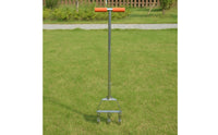 Lawn Aerator with 3 Hollow Tines Heavy Duty Manual Lawn Aerator Replaceable Soil Core Sampler with T-Handle for Homeowners, Gardeners, Yard Inspection