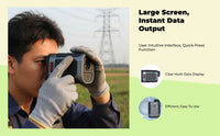 10x42 rangefinder binoculars measure distance.