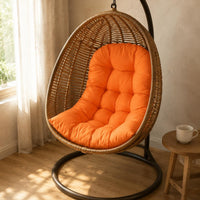 Basket Swing Seat Cushion Easy to Clean Single Swing Chair Cushion Thick Padding