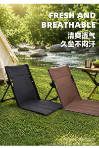 户外露营靠背坐垫椅三档可调节便携可折叠椅帐篷休闲椅阳台公园椅