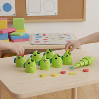 Parent-Child Interaction Telescopic Fishing Game Educational Fishing Toy Set Hand-Eye Coordination Early Learning for Children, Preschoolers, Kindergarten, Home, Classroom