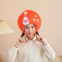 Cartoon Plush Face Mask for Sports Events and Parties