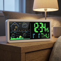 Weather Forecast Atmosphere Monitor Multifunction Home Time Display LED Screen