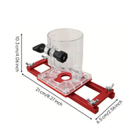 Router Guide Fixture Adjustable Router Jig User-Friendly for Woodworkers