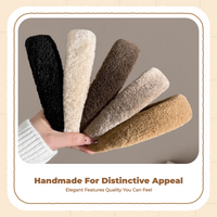 Non-slip plush headbands for women