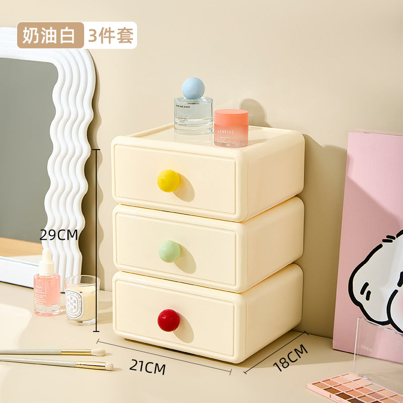 Cream White 3-pack