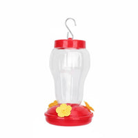 Hummingbird Feeder Moat Design Plastic Nectar Feeder 480ml Capacity