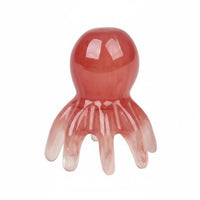 Portable Tentacle-Inspired Head Massager Rounded Teeth Wide Tooth Massage Comb Ergonomic Design Handheld Scalp Claw Multi-Functional for Travel, Home Spa, Office