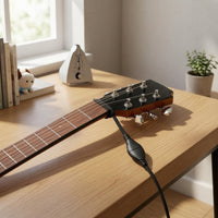 Guitar Strap Lock Black Guitar Strap Locks Compact for Guitarists, Bassists, Live Performance, Rehearsal