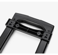 Zhengbo Aluminum Telescopic Handle for Luggage and Beauty Case, Black