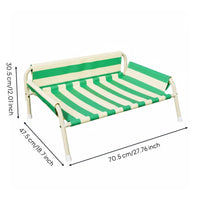 Elevated Dog Bed All-Season Use Raised Pet Cot Moisture-Proof for Cats