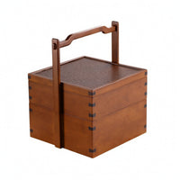 Traditional Double-Layer Carrying Box