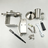 Manual Oil Press Machine for Home Kitchen, Stainless Steel, for Peanuts, Rapeseed, Soybeans