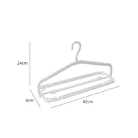Retractable Clothes Hanger Sturdy Retractable Hanger Easy to Install for Closet