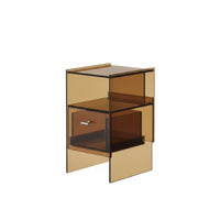 Multi-Level Accent Table adaptable Use Waterfall End Table Sturdy and sturdy
