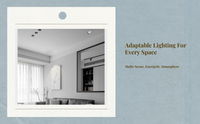Rotatable LED ceiling spotlight