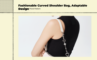 PU leather tote, adjustable strap