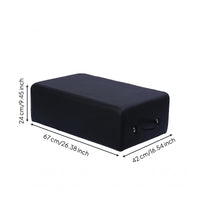 Pilates Support Box Wood Base Exercise Support Box Rounded Edges Exercise Block