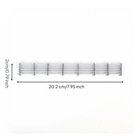Model Street Railing DIY Miniature Roadside Fence Easy to Decorate for Hobbyists
