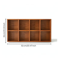 Grid Display Cabinet Space-Saving Grid Display Cabinet Easy to Clean Storage Unit for Bedroom