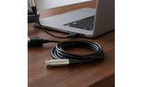 Plug-and-Play USB to XLR Cable in-Line XLR to USB Adapter Cable 3m High Fidelity for Home Recording, Karaoke