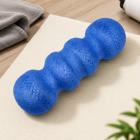 Solid Peanut Roller with Textured Surface Lightweight Peanut Foam Roller High-Density Foam Massage Tool Deep Tissue for Runners, Stretching