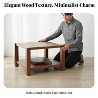 Solid Wood Audio Rack Heavy Duty Structure Wooden Amplifier Shelf High Load Capacity Equipment Stand Acoustic Regulation Chamber Suitable for Audiophiles Home Entertainment