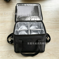 New Insulated Milk Tea Carry Bag - Waterproof Oxford Cloth Large Capacity Cooler Bag