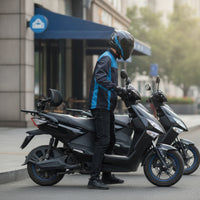 Telescoping Adjustable Scooter Backrest Foldable Scooter Backrest with Mesh Pad Ergonomic Comfortable for Commuters, Daily Commute, City Travel