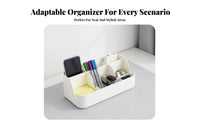 Multi-Compartment organizer with Drawer Minimalist Design Cosmetics Holder for Women